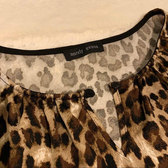 Leopard Top Size M - Picture 3 of 7